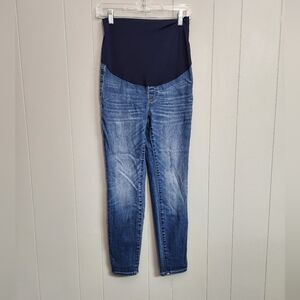 Madewell Over The Belly Maternity Skinny Jeans